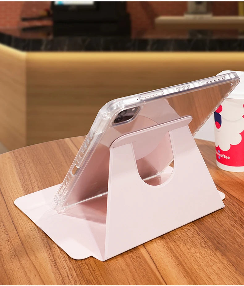 Shell Rotation Shell is Suitable foriPad Pro11 Air4 5 7th 8th 9th iPad 10 Generation Pro10.5 Pro12.9 Mini6  silicone soft