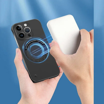 Ultra Thin Hard PC Magnetic Frameless Phone Case For Magsafe Samsung Galaxy S25 S24 S23 S22 S21 S20 FE Plus Ultra PC Matte Cover